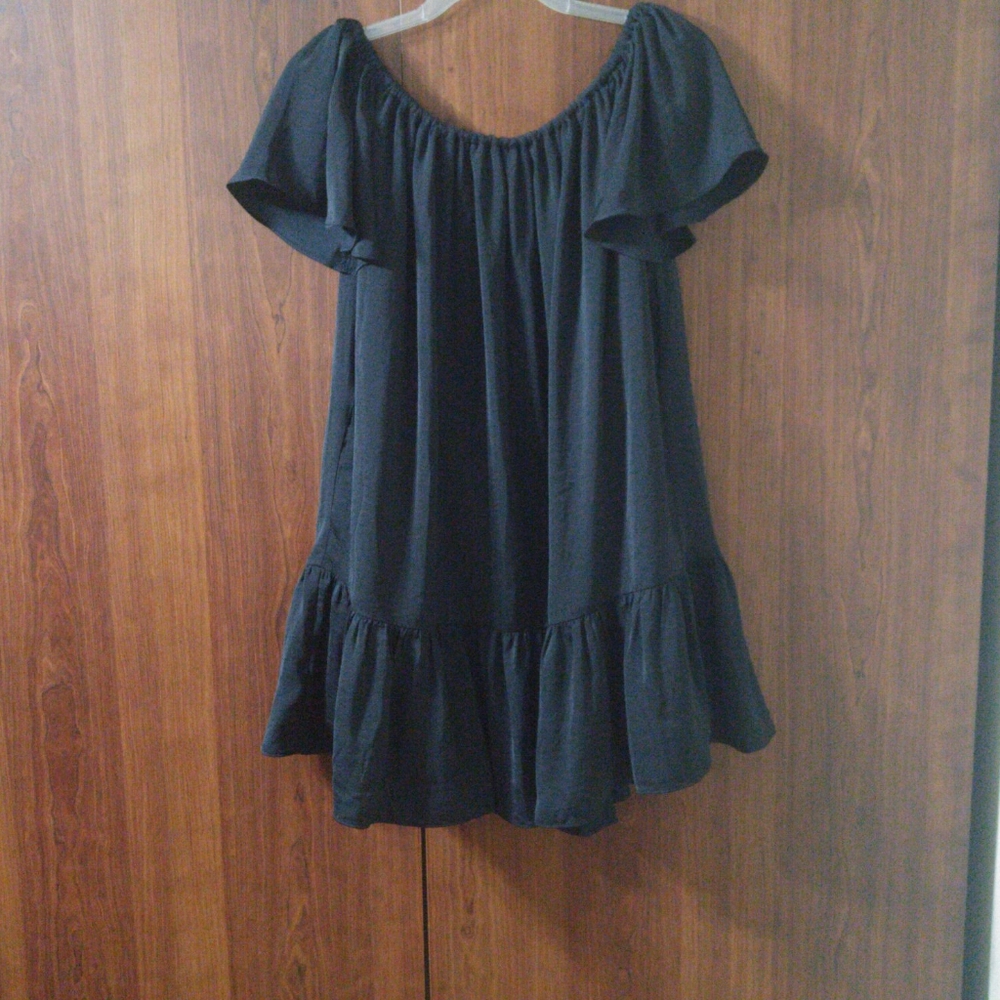 BANANA REPUBLIC OFF THE SHOULDER MINI DRESS XSP